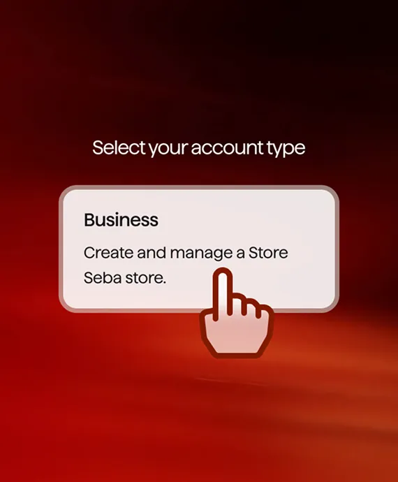 Business account registration